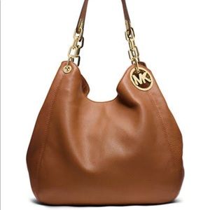 Michael kors leather purse